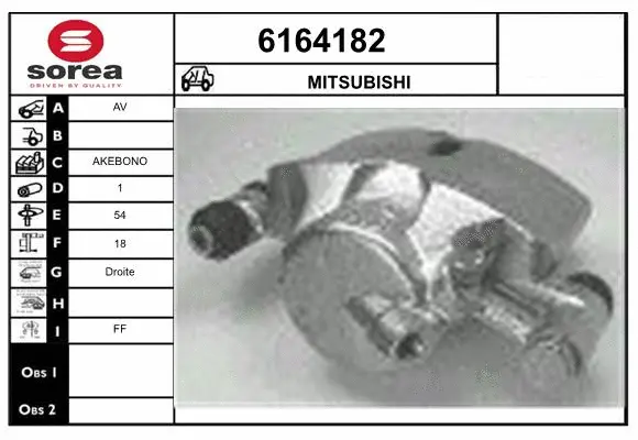 Brake Caliper (6164182)