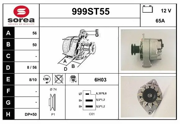 Alternator (999ST55)