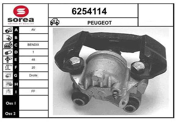 Brake Caliper (6254114)