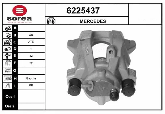 Brake Caliper (6225437)