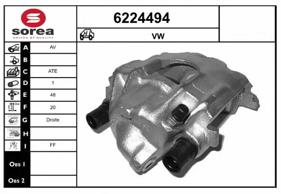 Brake Caliper (6224494)