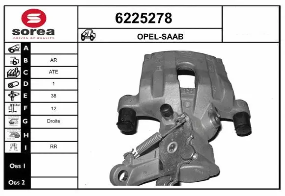 Brake Caliper (6225278)