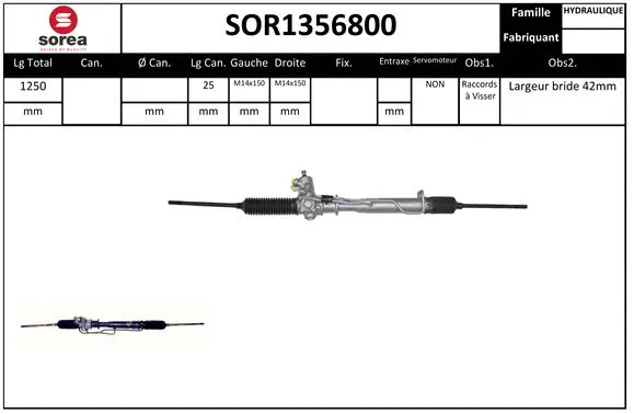 Steering Gear (SOR1356800)