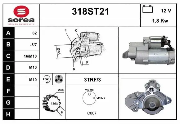 Starter (318ST21)