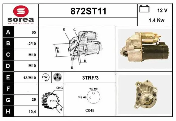 Starter (872ST11)