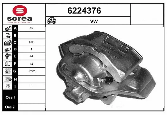 Brake Caliper (6224376)