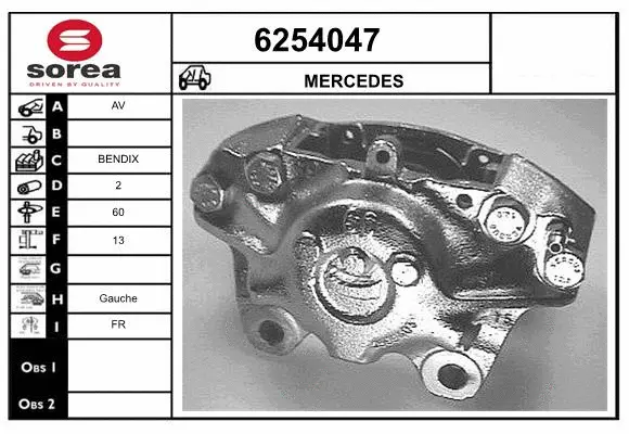 Brake Caliper (6254047)