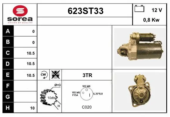 Starter (623ST33)