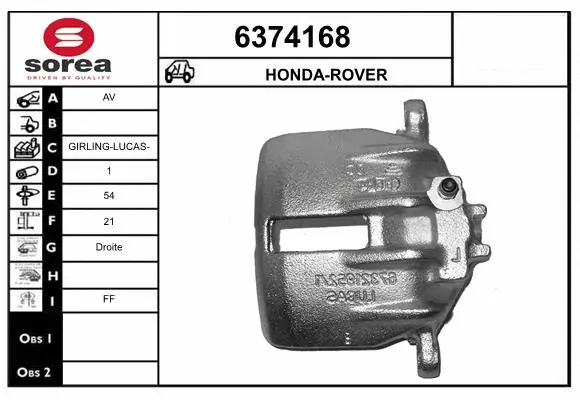 Brake Caliper (6374168)