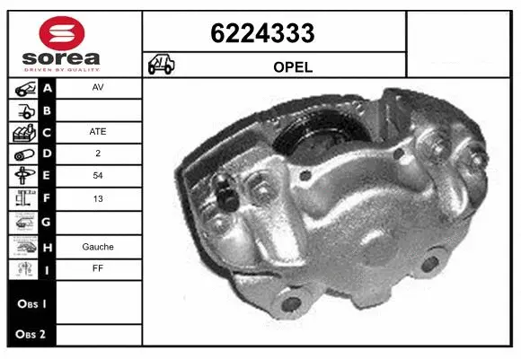 Brake Caliper (6224333)