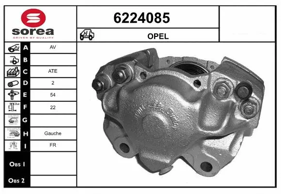 Brake Caliper (6224085)