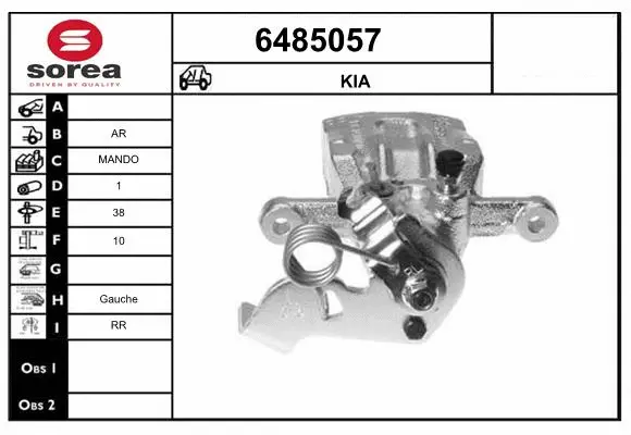 Brake Caliper (6485057)