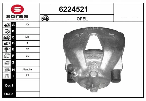 Brake Caliper (6224521)