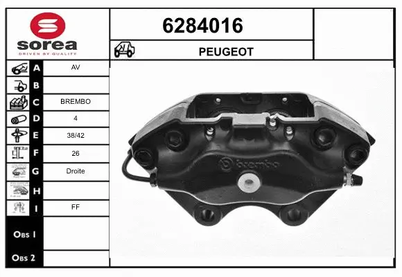 Brake Caliper (6284016)