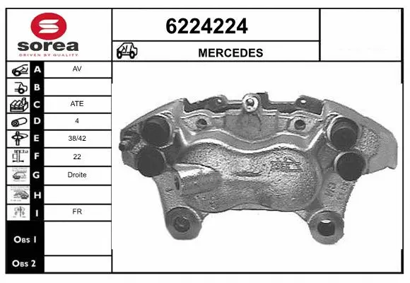 Brake Caliper (6224224)