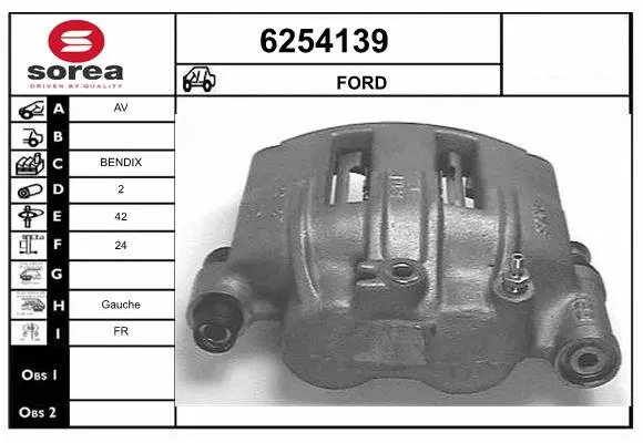Brake Caliper (6254139)