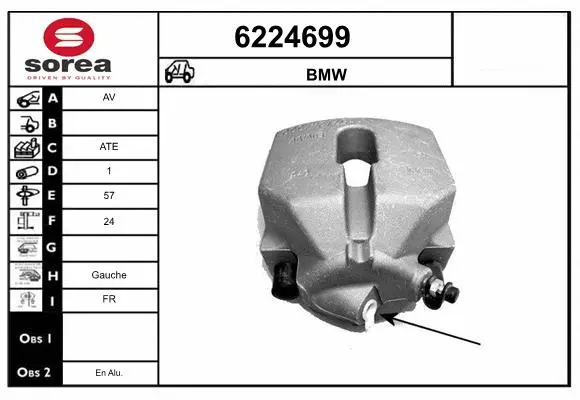 Brake Caliper (6224699)