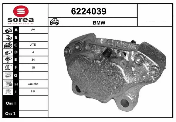 Brake Caliper (6224039)
