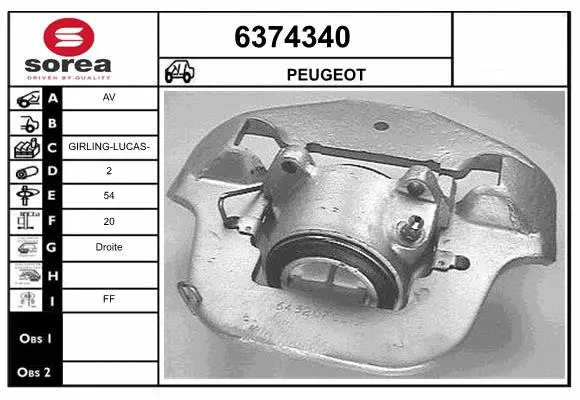 Brake Caliper (6374340)