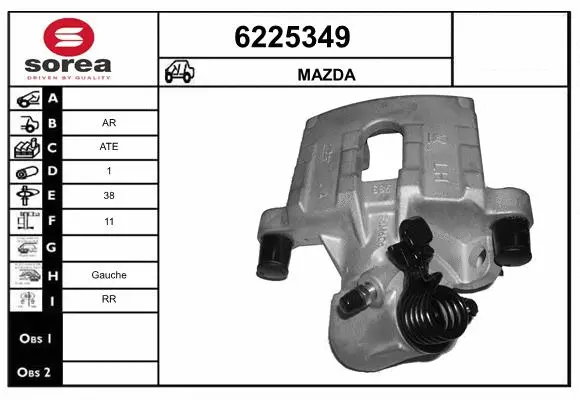 Brake Caliper (6225349)