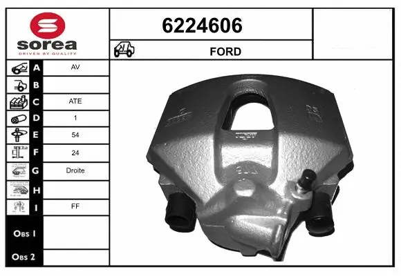 Brake Caliper (6224606)
