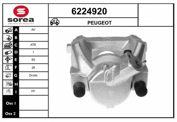 Brake Caliper (6224920)