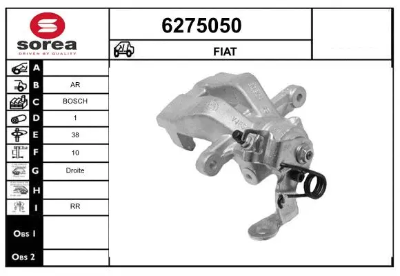 Brake Caliper (6275050)