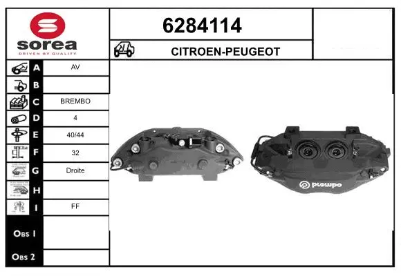 Brake Caliper (6284114)