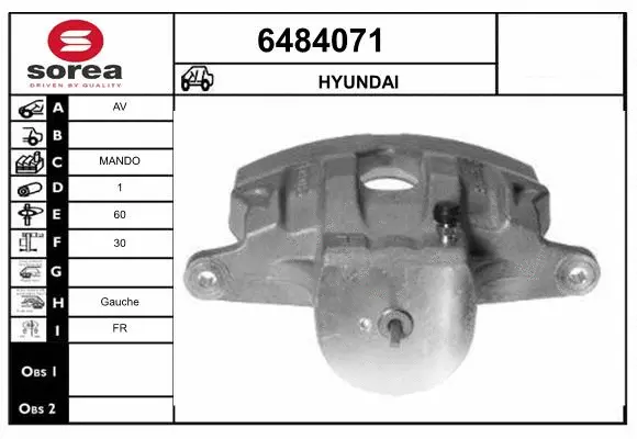 Brake Caliper (6484071)