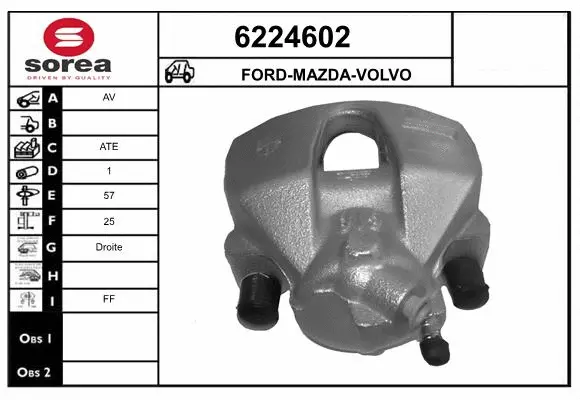 Brake Caliper (6224602)