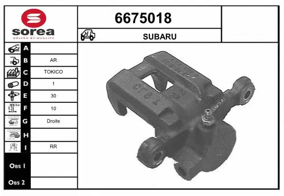 Brake Caliper (6675018)