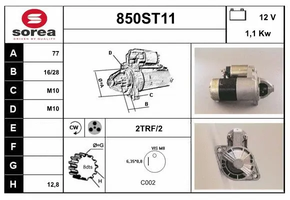 Starter (850ST11)