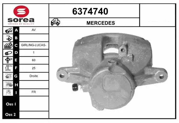 Brake Caliper (6374740)