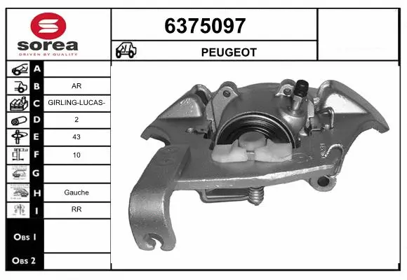 Brake Caliper (6375097)