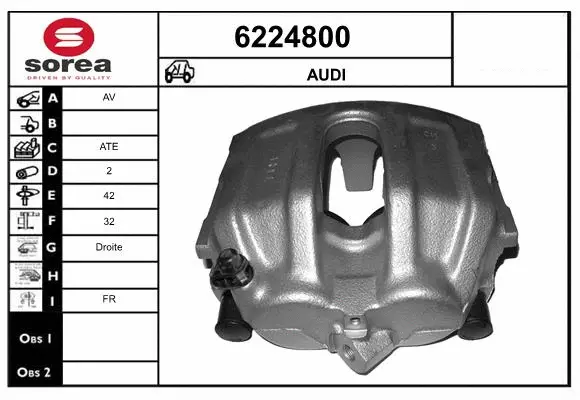 Brake Caliper (6224800)
