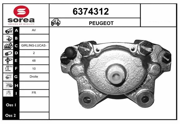 Brake Caliper (6374312)