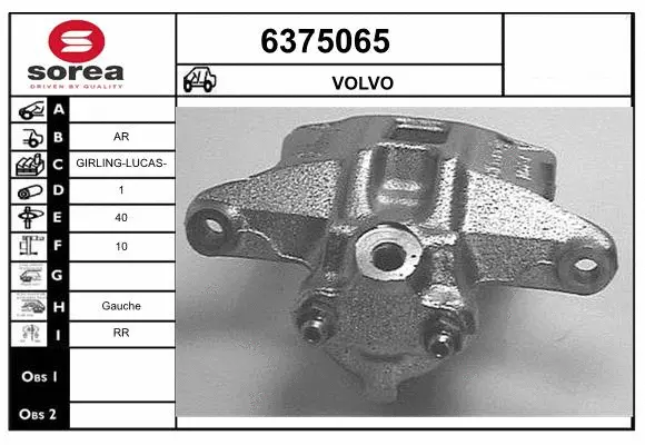 Brake Caliper (6375065)