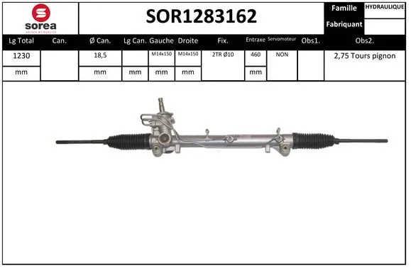 Steering Gear (SOR1283162)