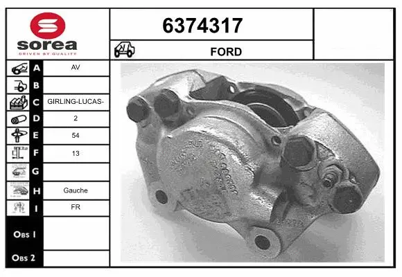 Brake Caliper (6374317)