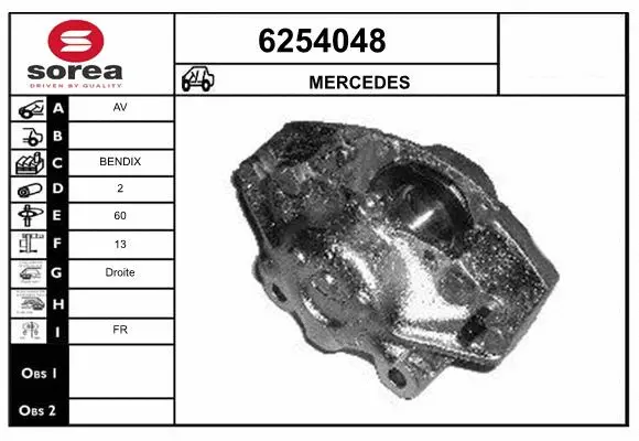 Brake Caliper (6254048)