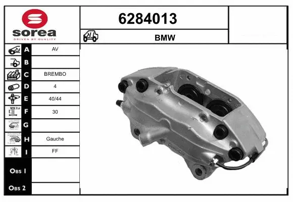 Brake Caliper (6284013)