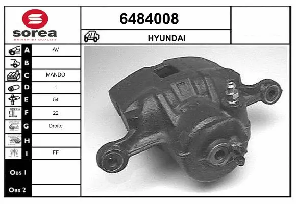 Brake Caliper (6484008)