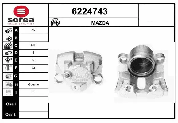 Brake Caliper (6224743)