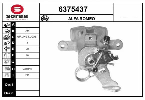 Brake Caliper (6375437)