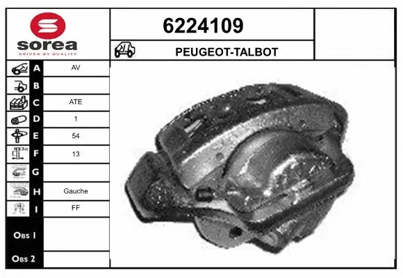 Brake Caliper (6224109)
