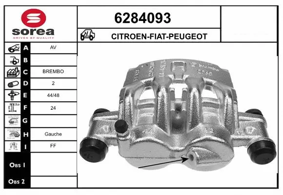 Brake Caliper (6284093)