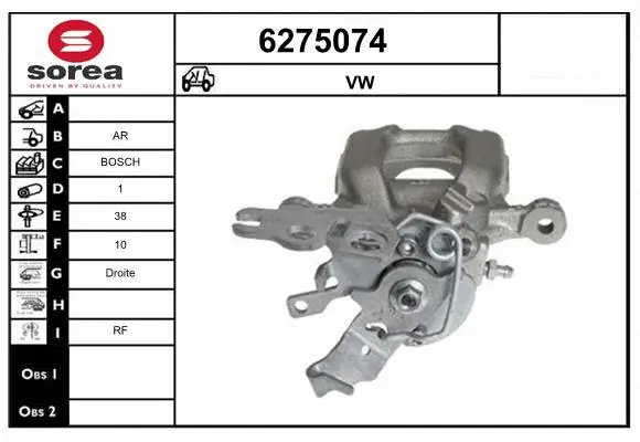 Brake Caliper (6275074)