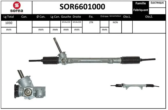 Steering Gear (SOR6601000)