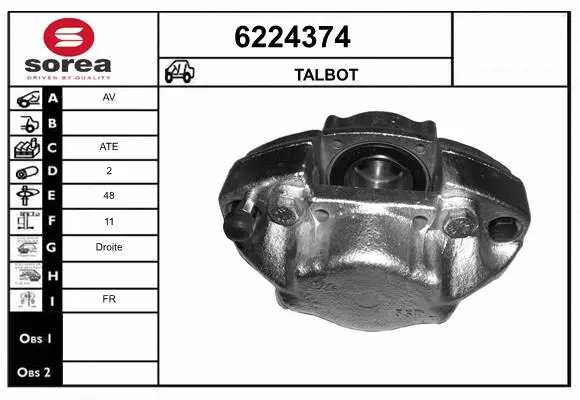 Brake Caliper (6224374)