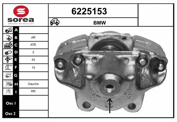 Brake Caliper (6225153)